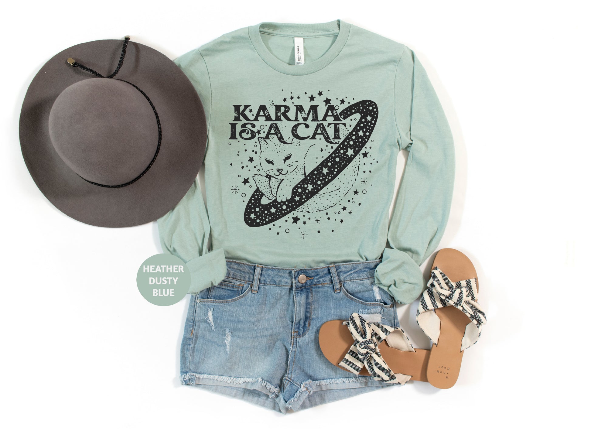 a pair of shorts, a hat, and a t - shirt