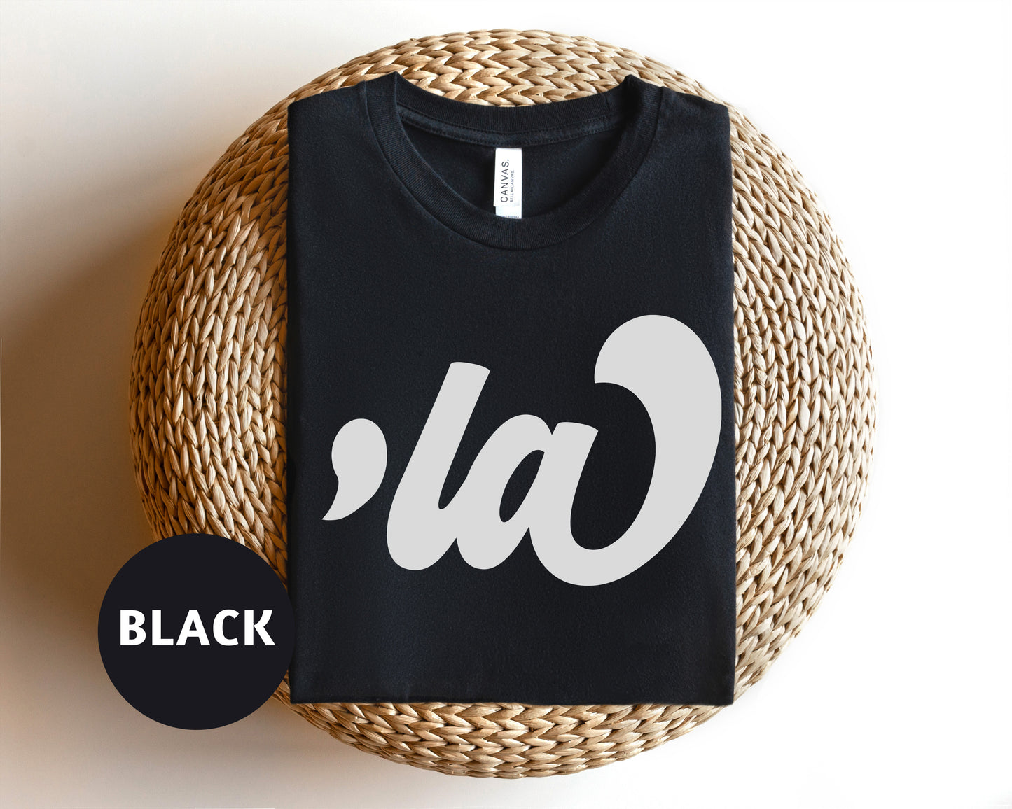 a black t - shirt with the word black on it