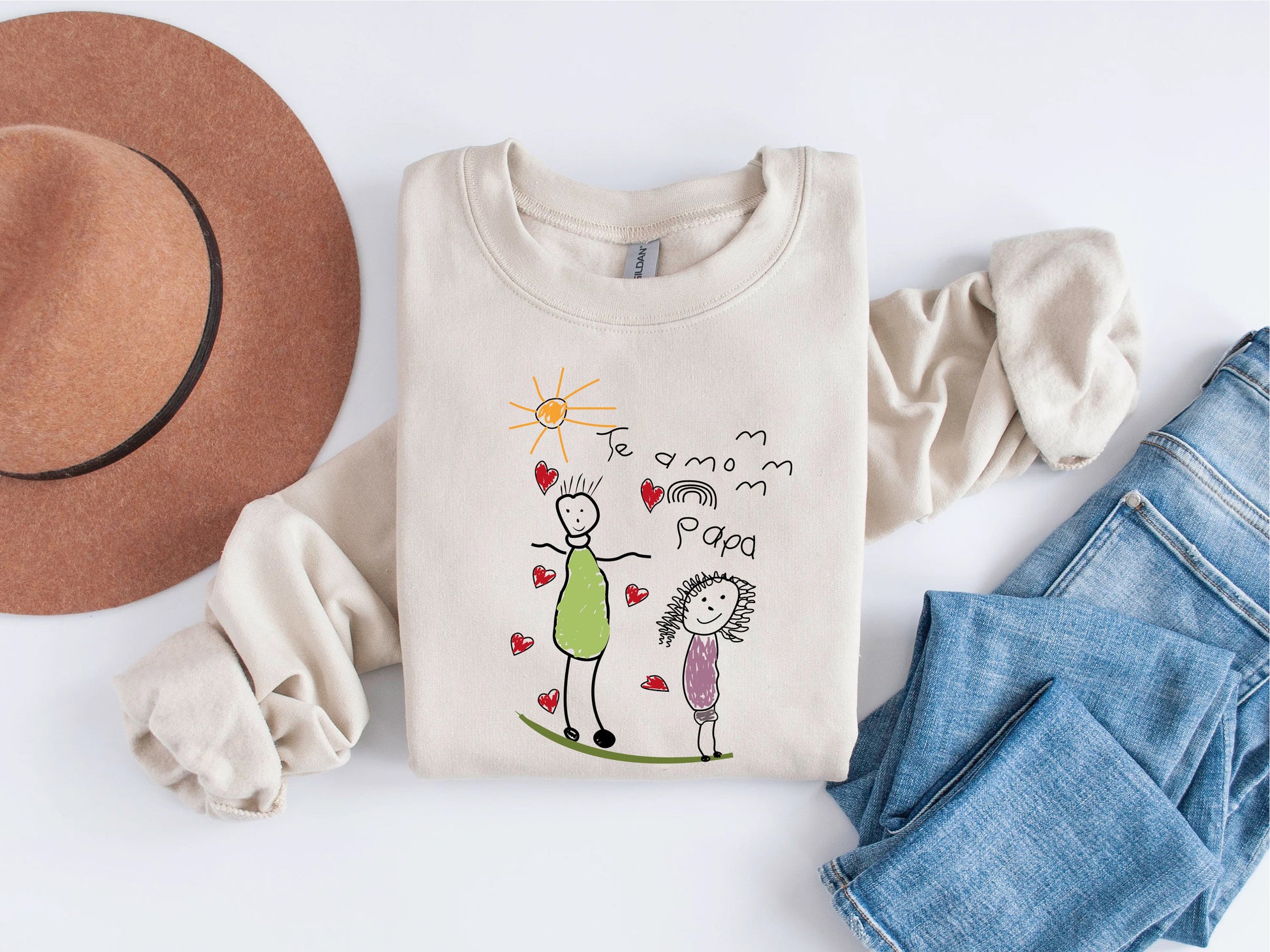 a t - shirt with a drawing of a man and a woman on it