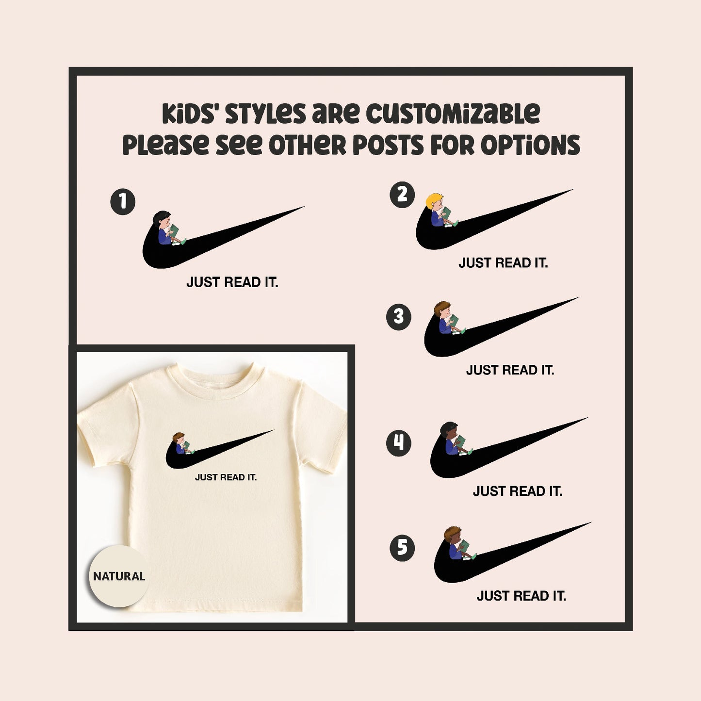 a picture of a kid's t - shirt with instructions to make it look