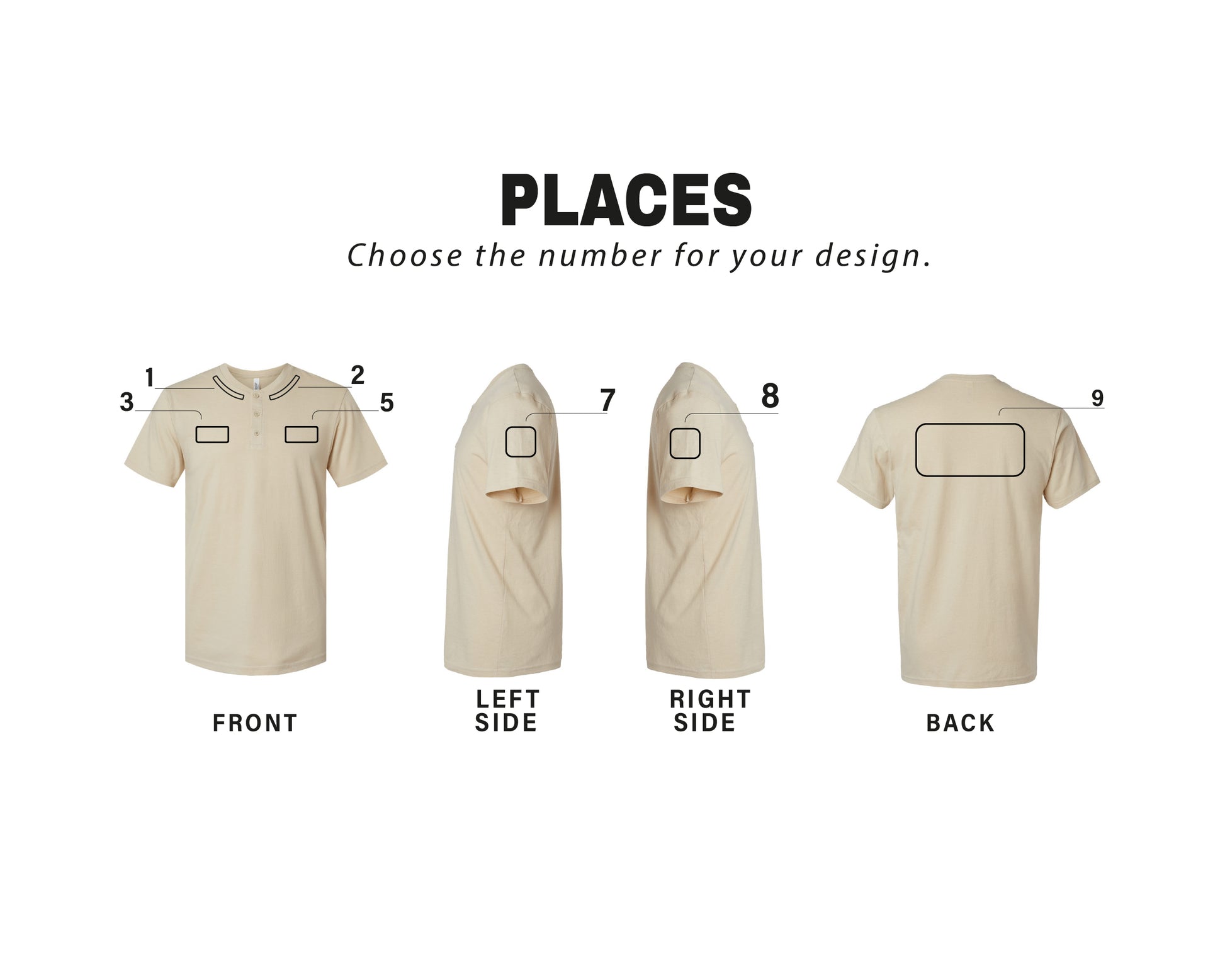 a picture of a t - shirt size guide