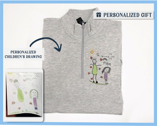 a picture of a child's drawing on a shirt