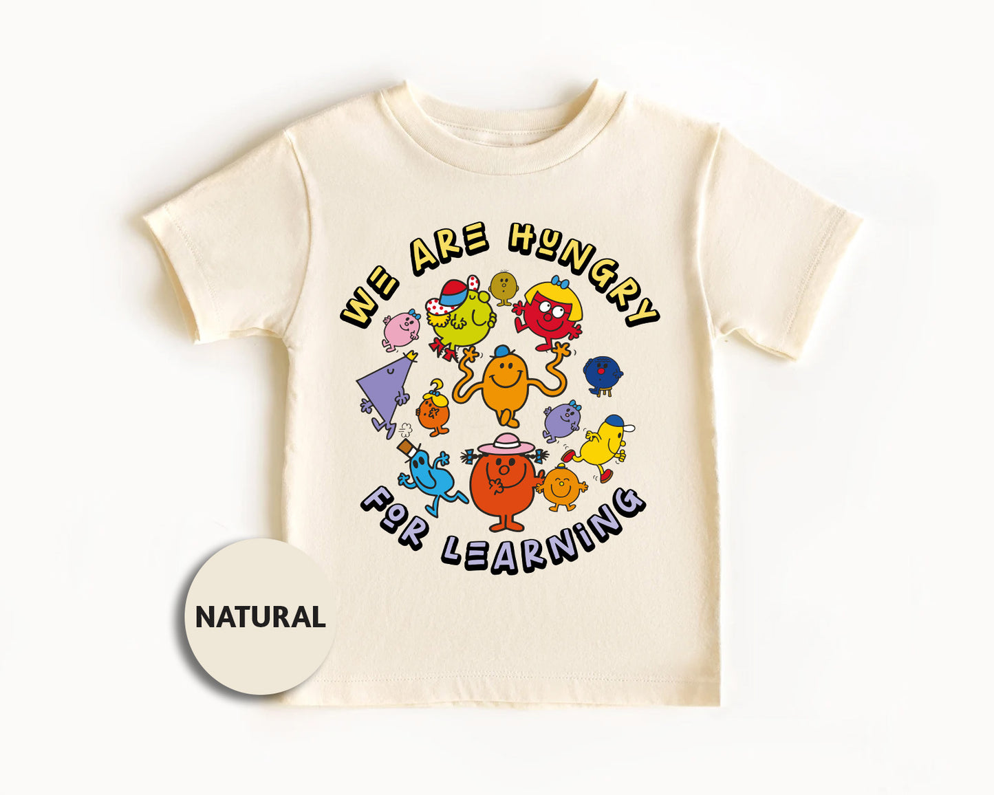 a white t - shirt with an image of cartoon characters on it