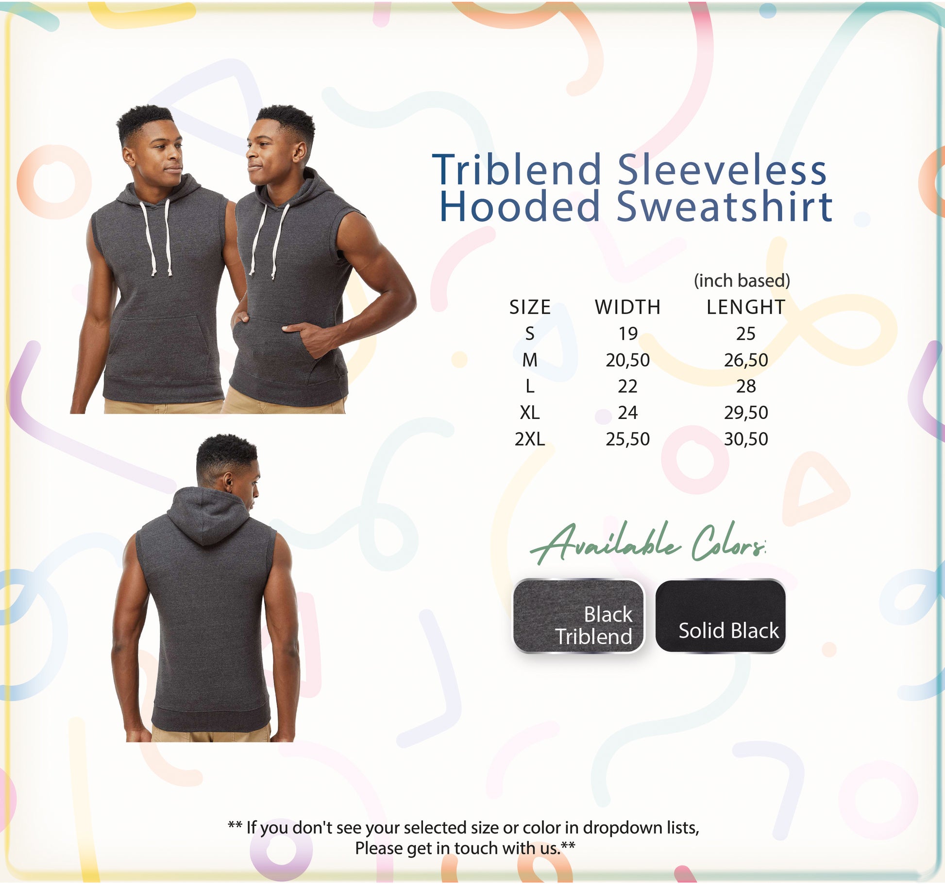 a picture of a man wearing a sleeveless hoodie