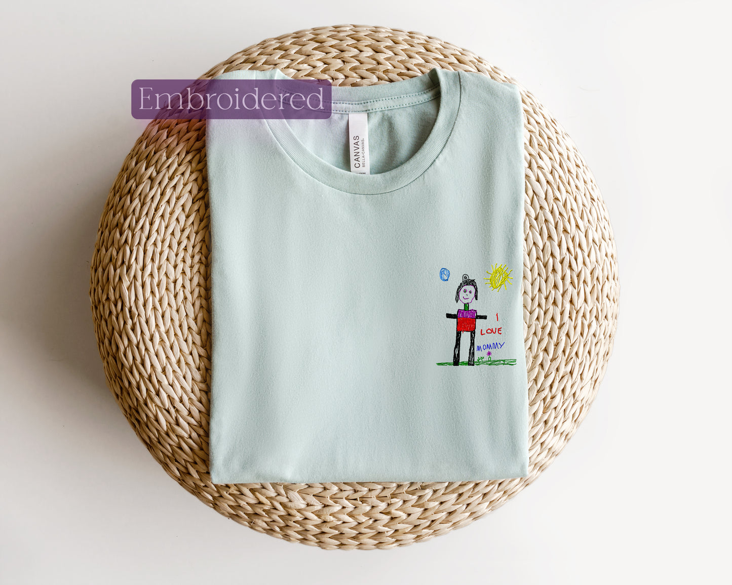 a t - shirt with a picture of a person on it