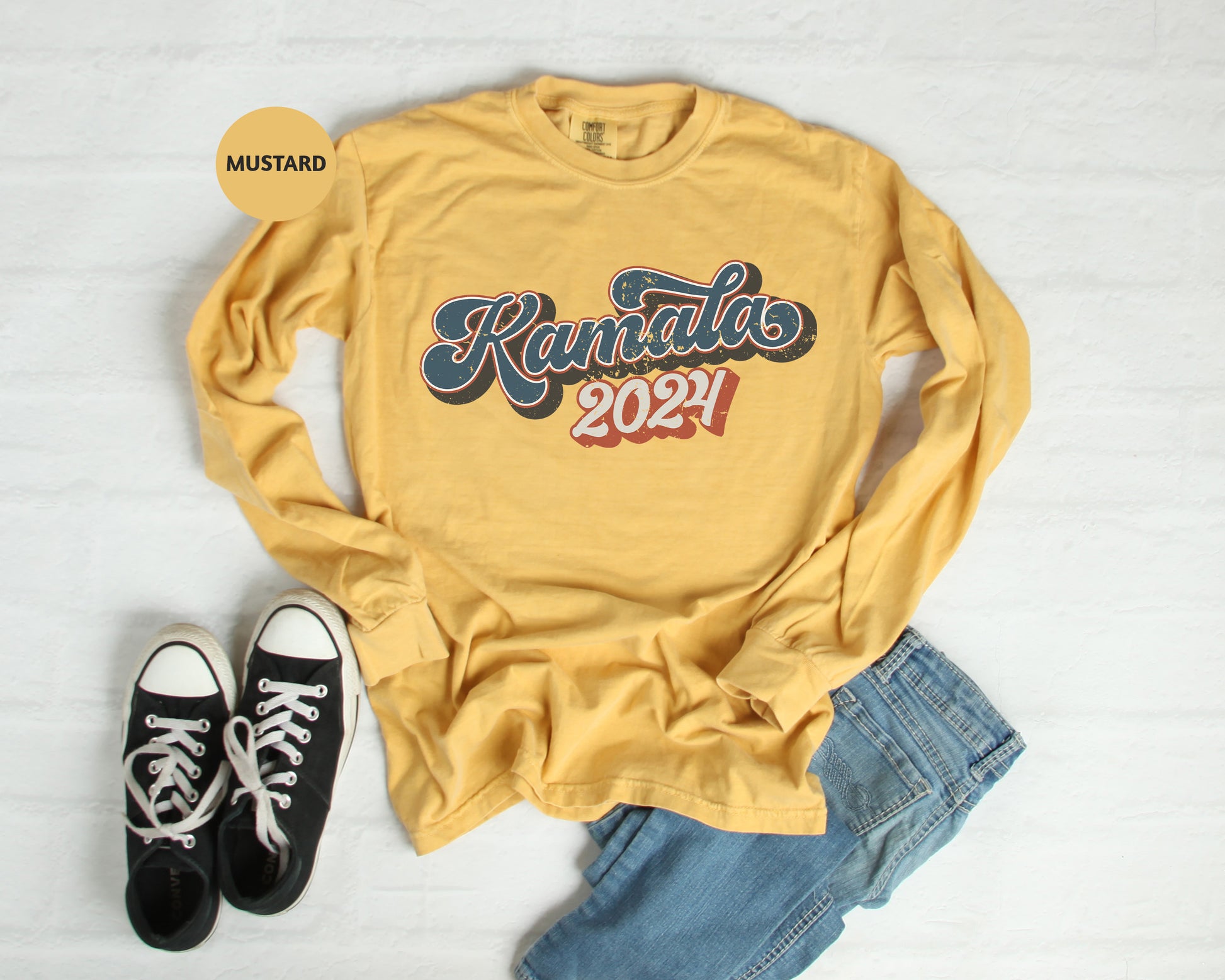 a pair of black shoes and a yellow shirt