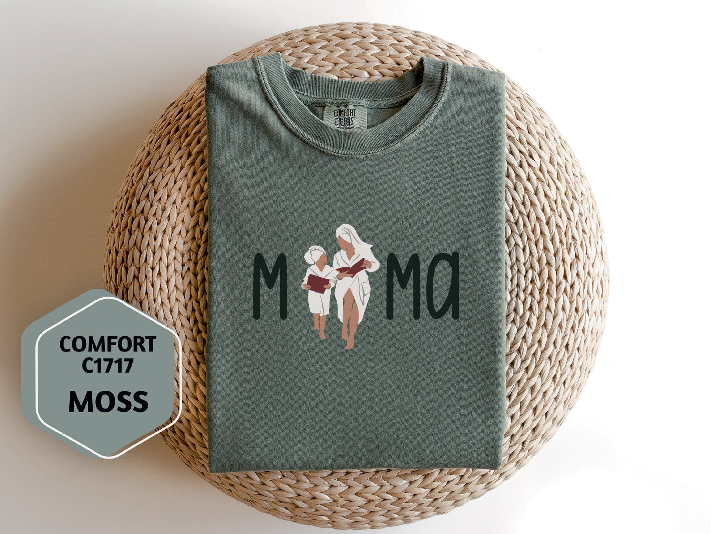 a t - shirt with a picture of two people on it