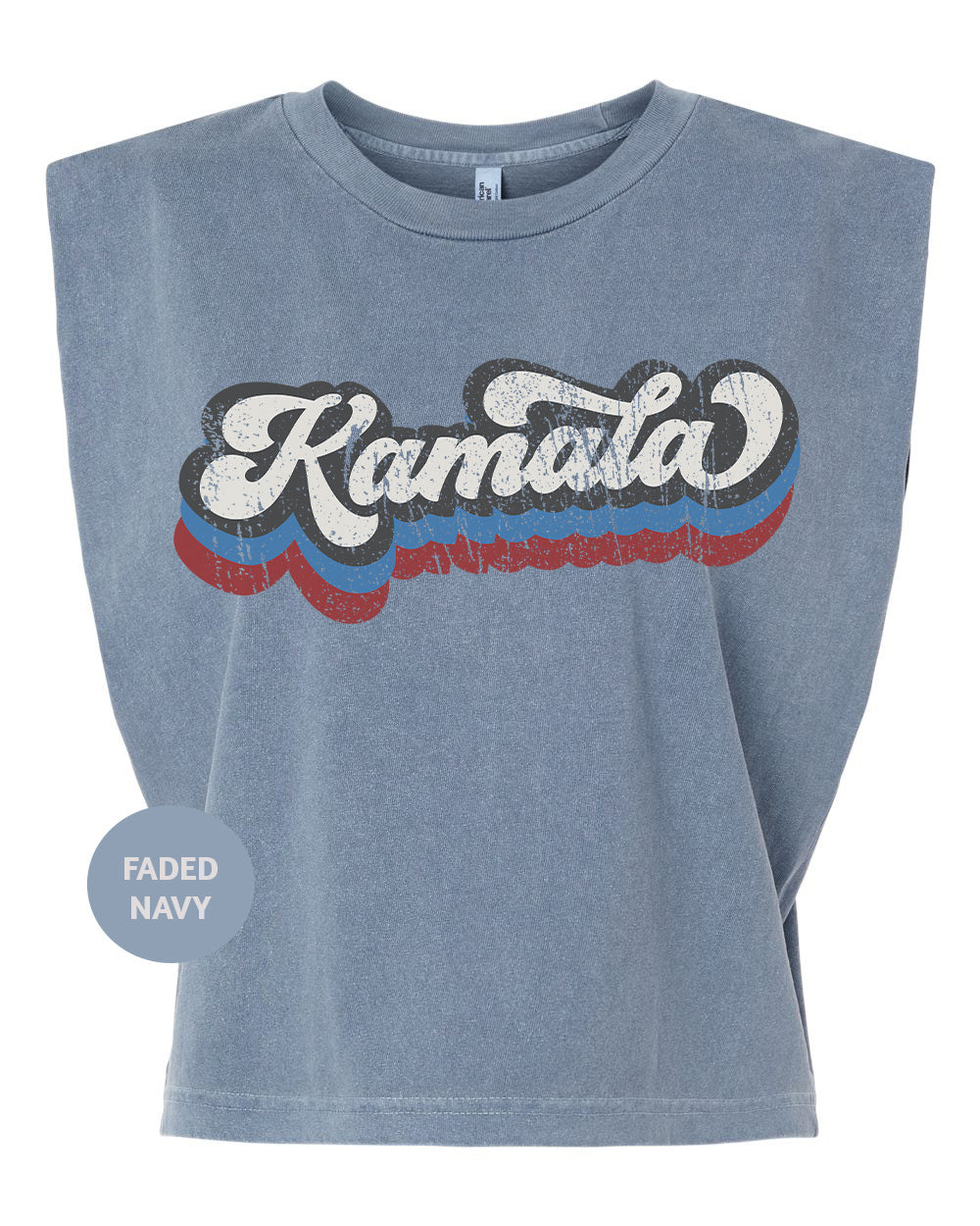 a blue shirt with the word kansas on it
