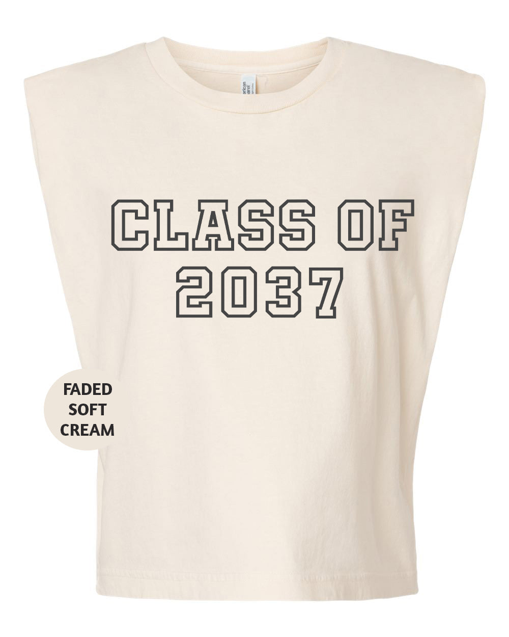 a white t - shirt with the class of 202 printed on it