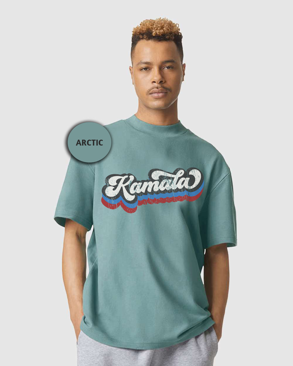 a man standing in front of a white background