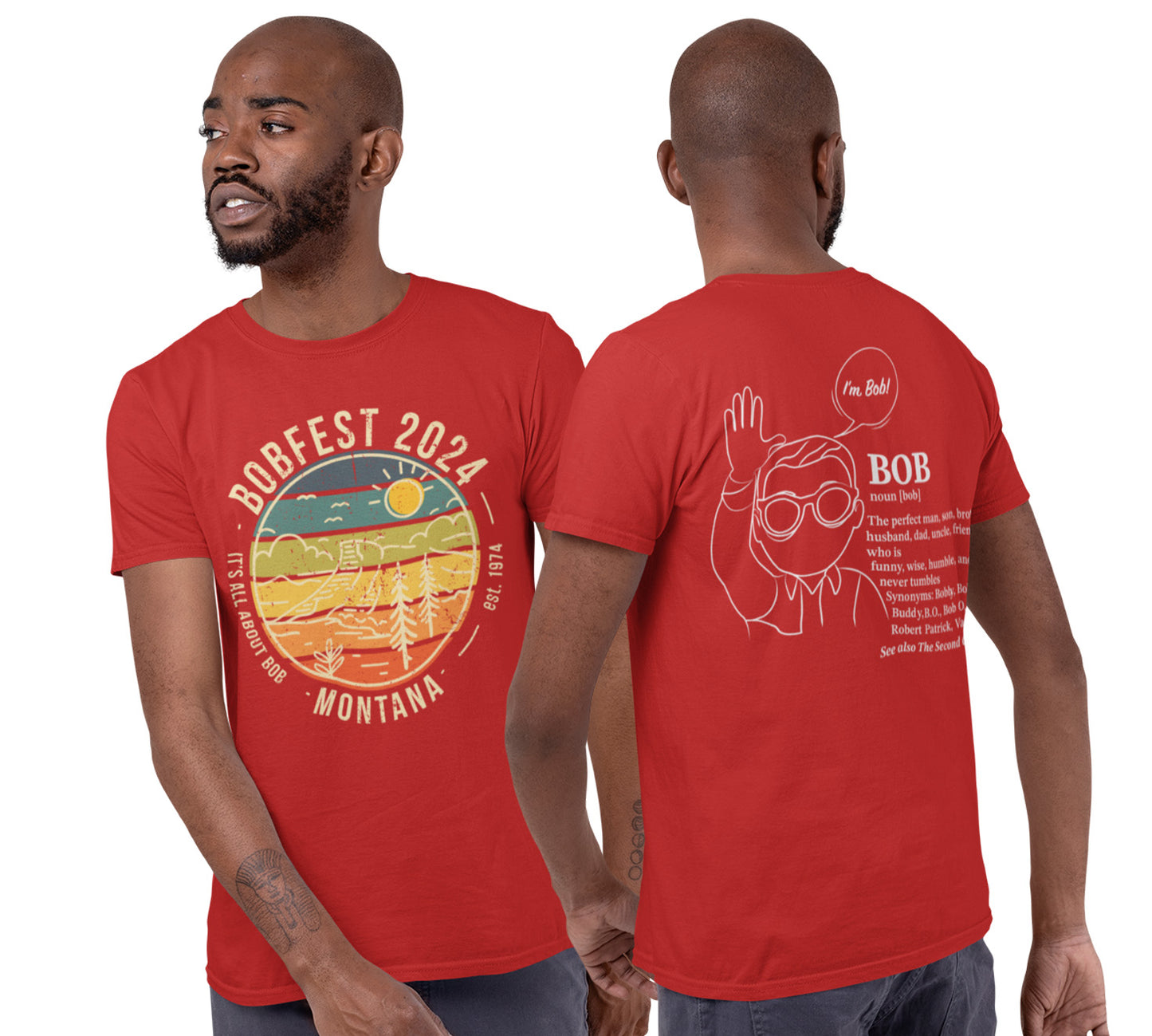 Montana family vacation t-shirt for a 50th birthday celebration - Birthday Gift - V-neck and Women's t-shirt option available - DTF Printed