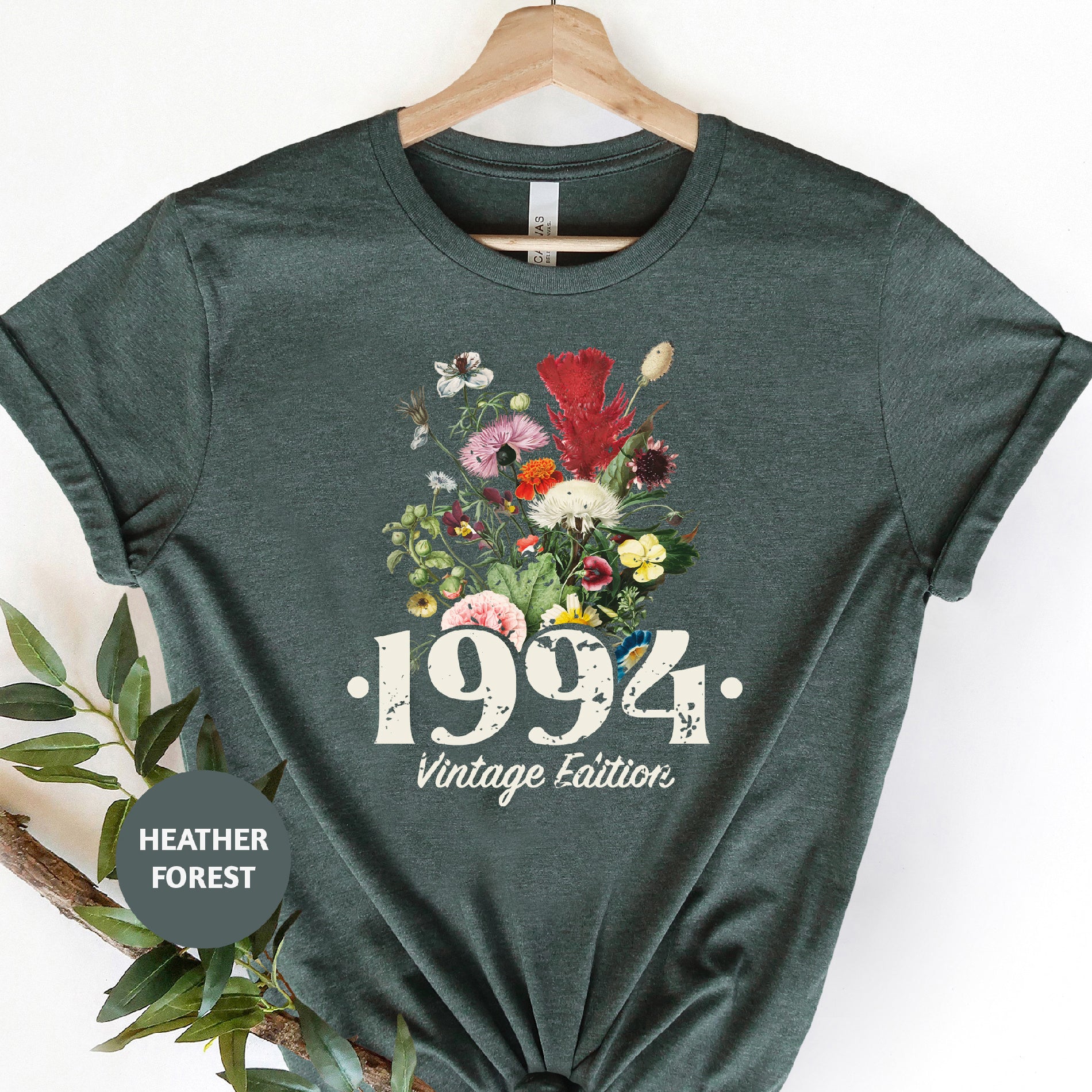 a t - shirt with a picture of flowers on it