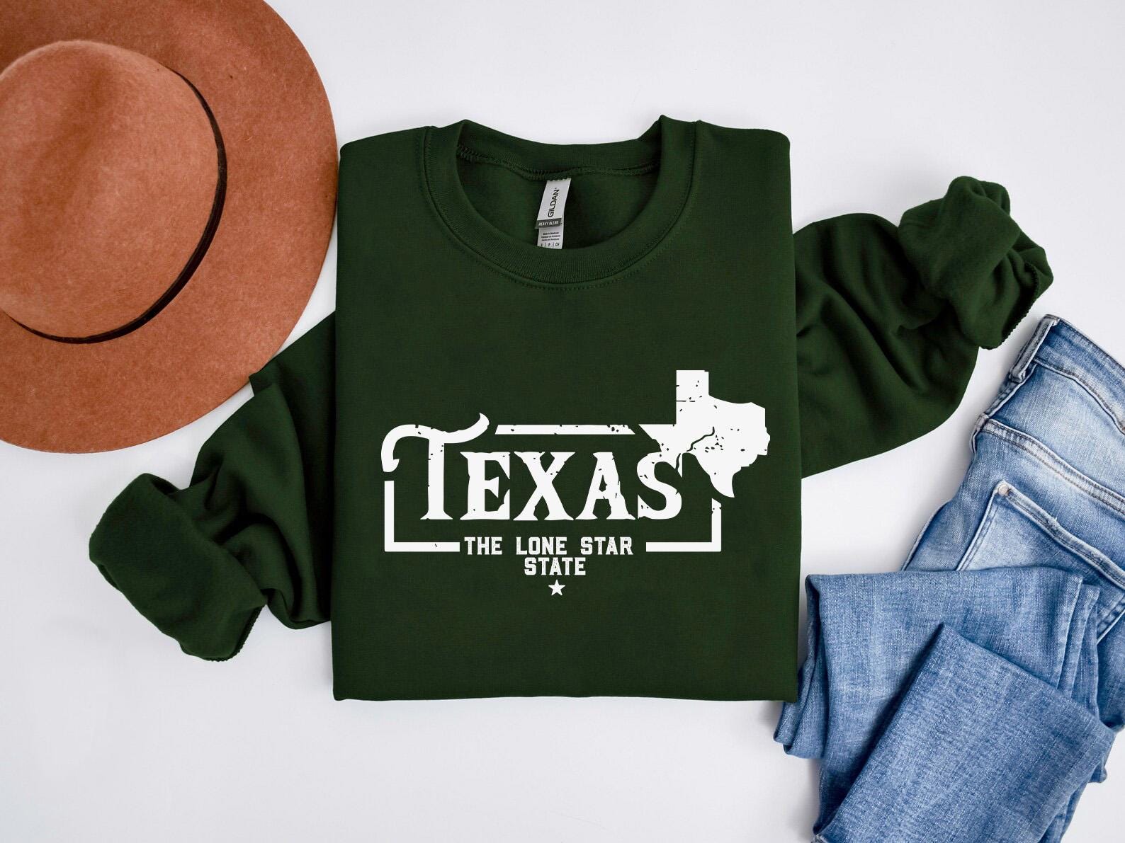 a t - shirt that says texas the lone star state