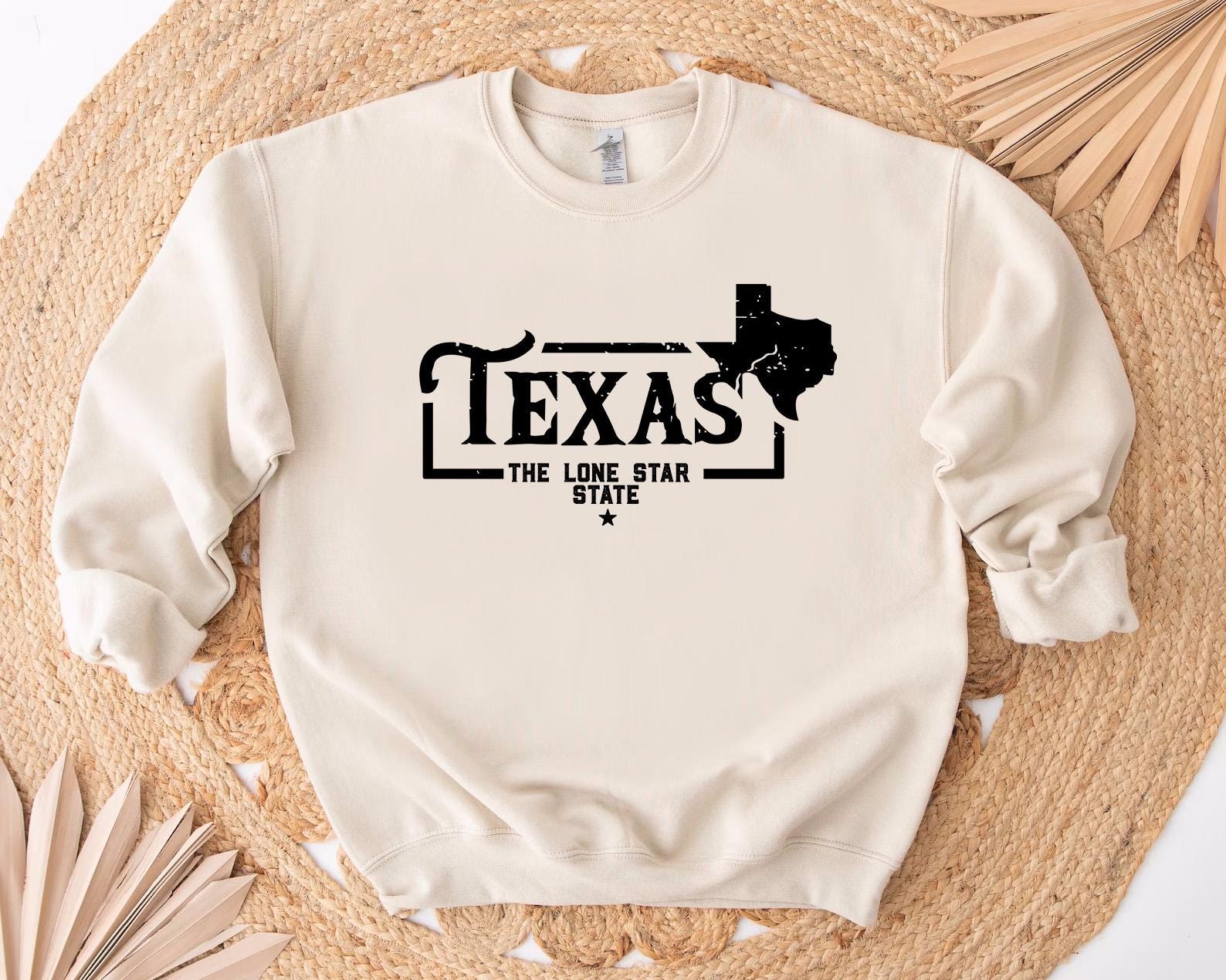 texas the lone star state sweatshirt