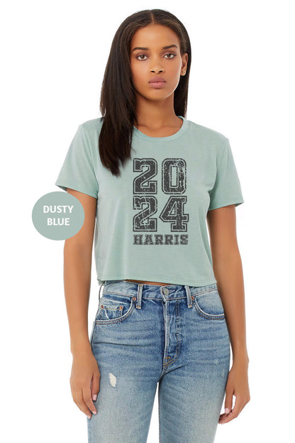 a woman wearing a t - shirt with the number twenty forty forty forty forty forty