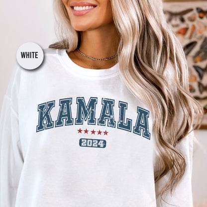 Comfort Colors Unisex Sweatshirt - "Kamala 2024" - Show Your Support- Gift for American Elections 2024