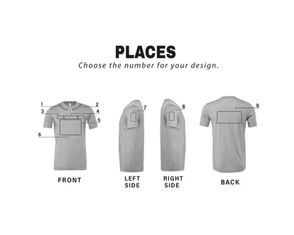 a picture of a t - shirt size guide