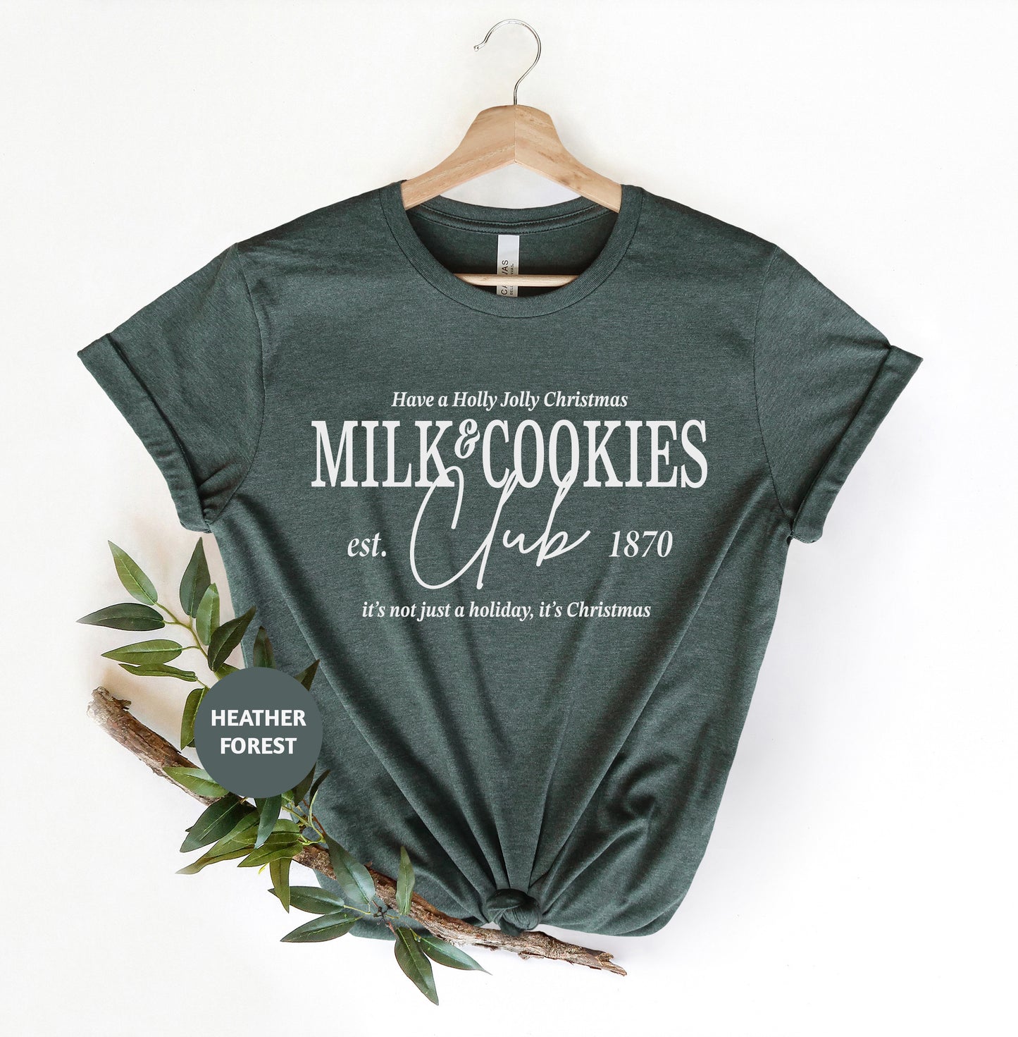 a t - shirt that says milk cookies on it