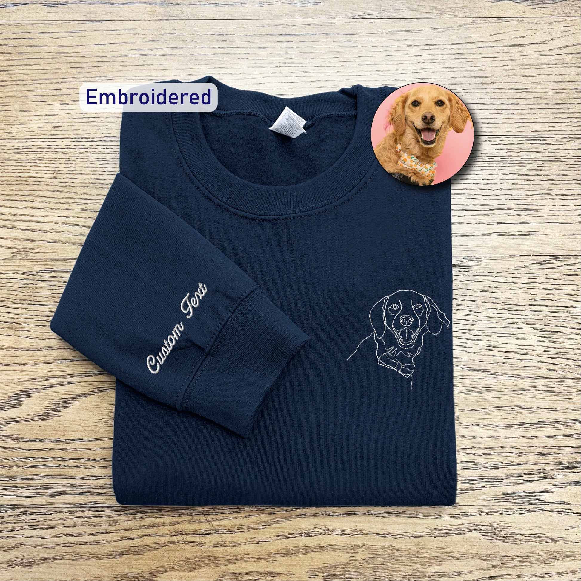 a t - shirt with a picture of a dog on it