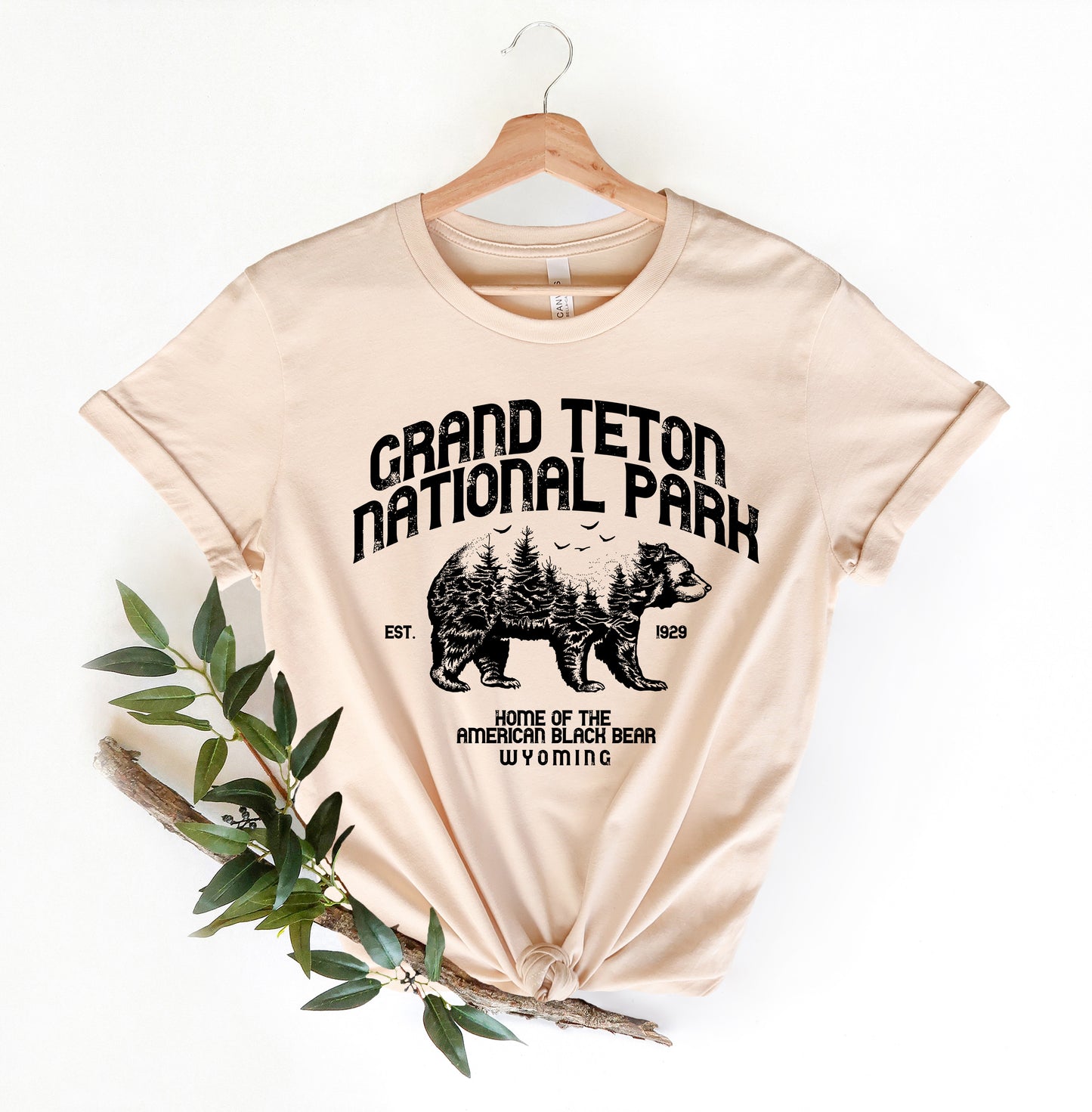 Grand Teton National Park T-Shirt, National Park Shirt, Camping Shirt, Mountains Shirt, Nature Camp Lover T-shirt, Hiking Shirt