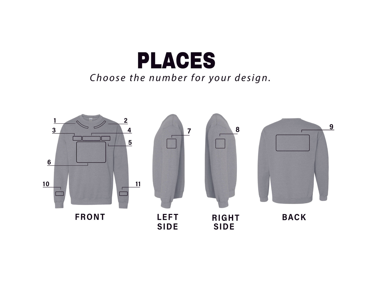 a diagram of a long sleeved shirt with measurements