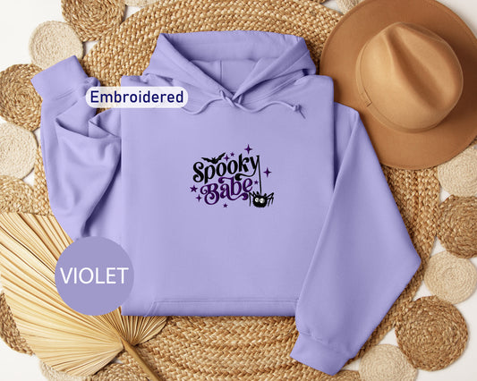 a purple hoodie with the words sorry sister on it