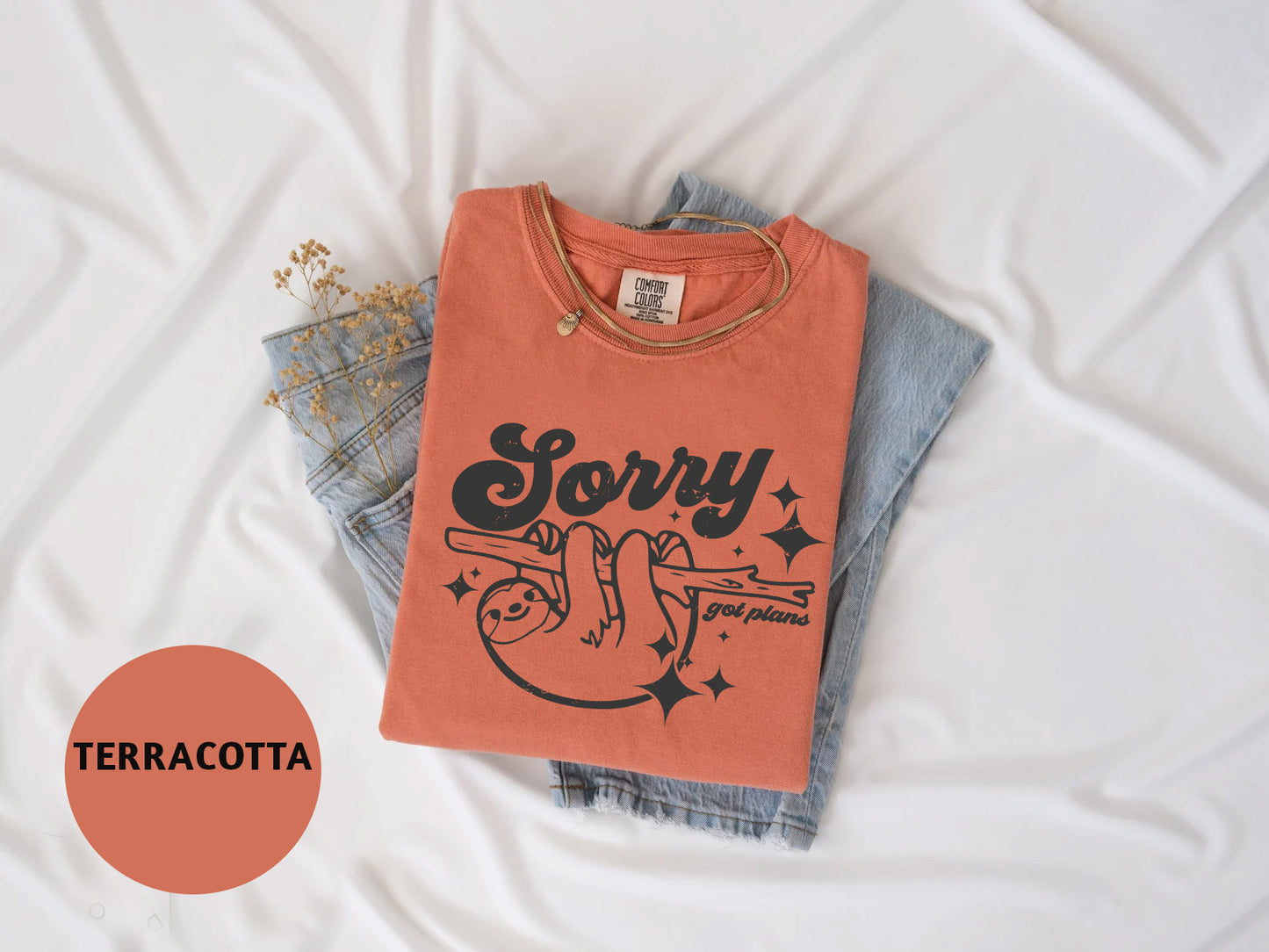 a t - shirt that says sorry with a slotty slotty slotty slot