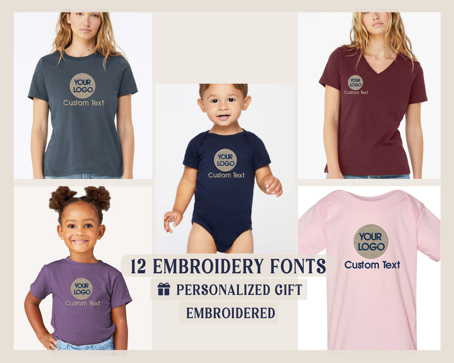 a group of children&#39;s clothing and t - shirts