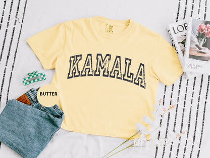 a yellow shirt with the word namala on it