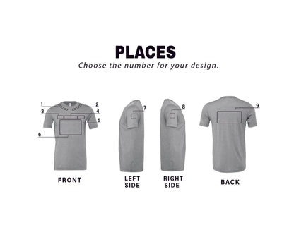 a picture of a t - shirt size guide