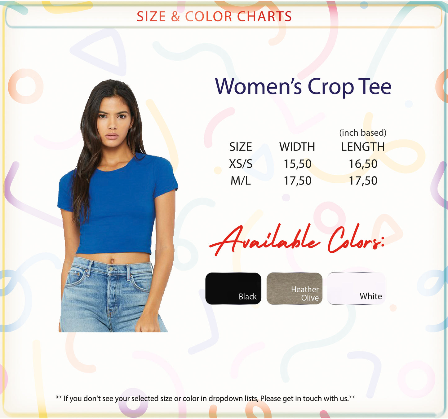 a women&#39;s crop top with a short sleeve