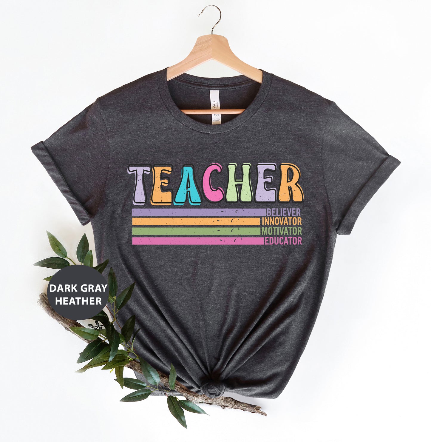 a t - shirt with the words teacher on it