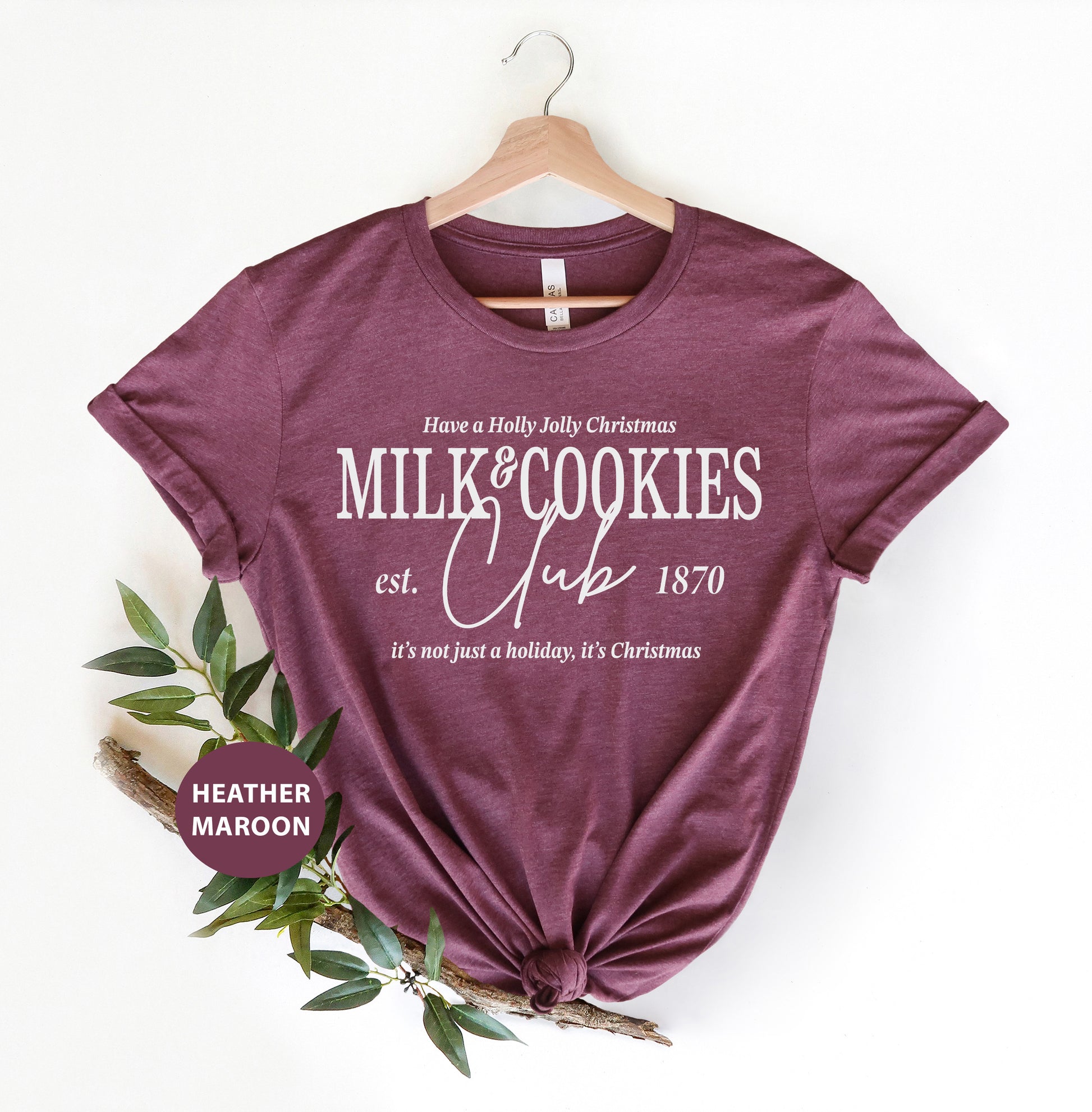 a t - shirt with the words milk cookies on it