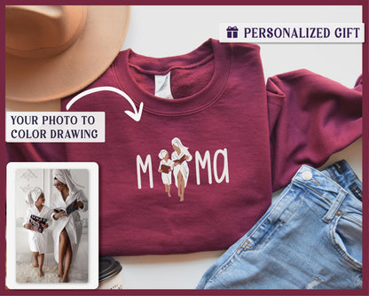 a t - shirt that says, your photo to color drawing