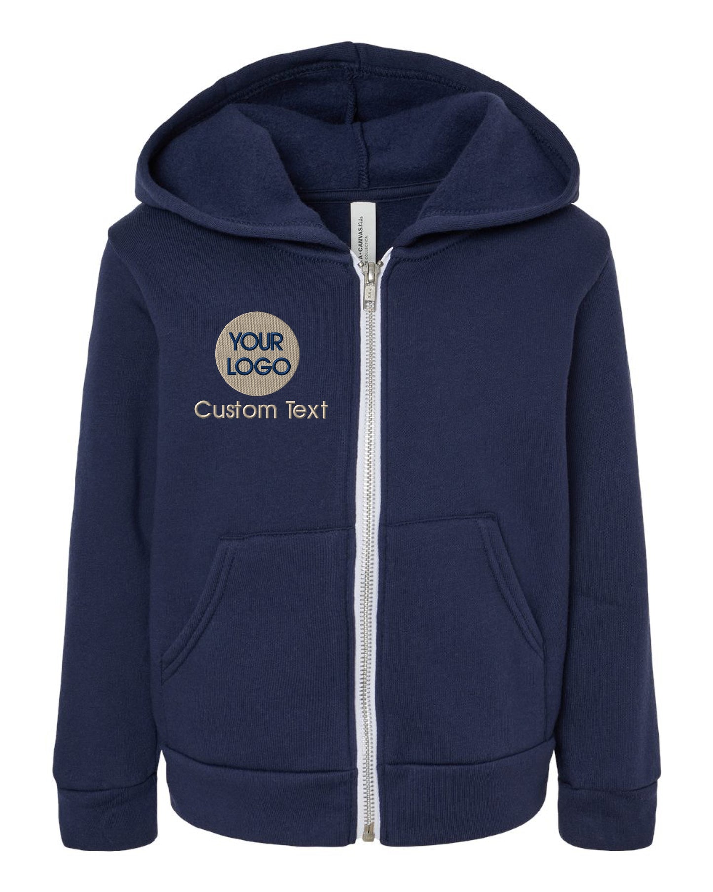 a child's zipped hoodie with the words, your dog is a