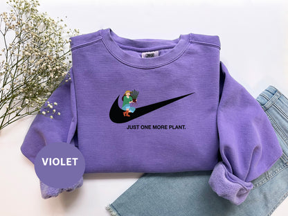 a purple shirt with a picture of a girl on it