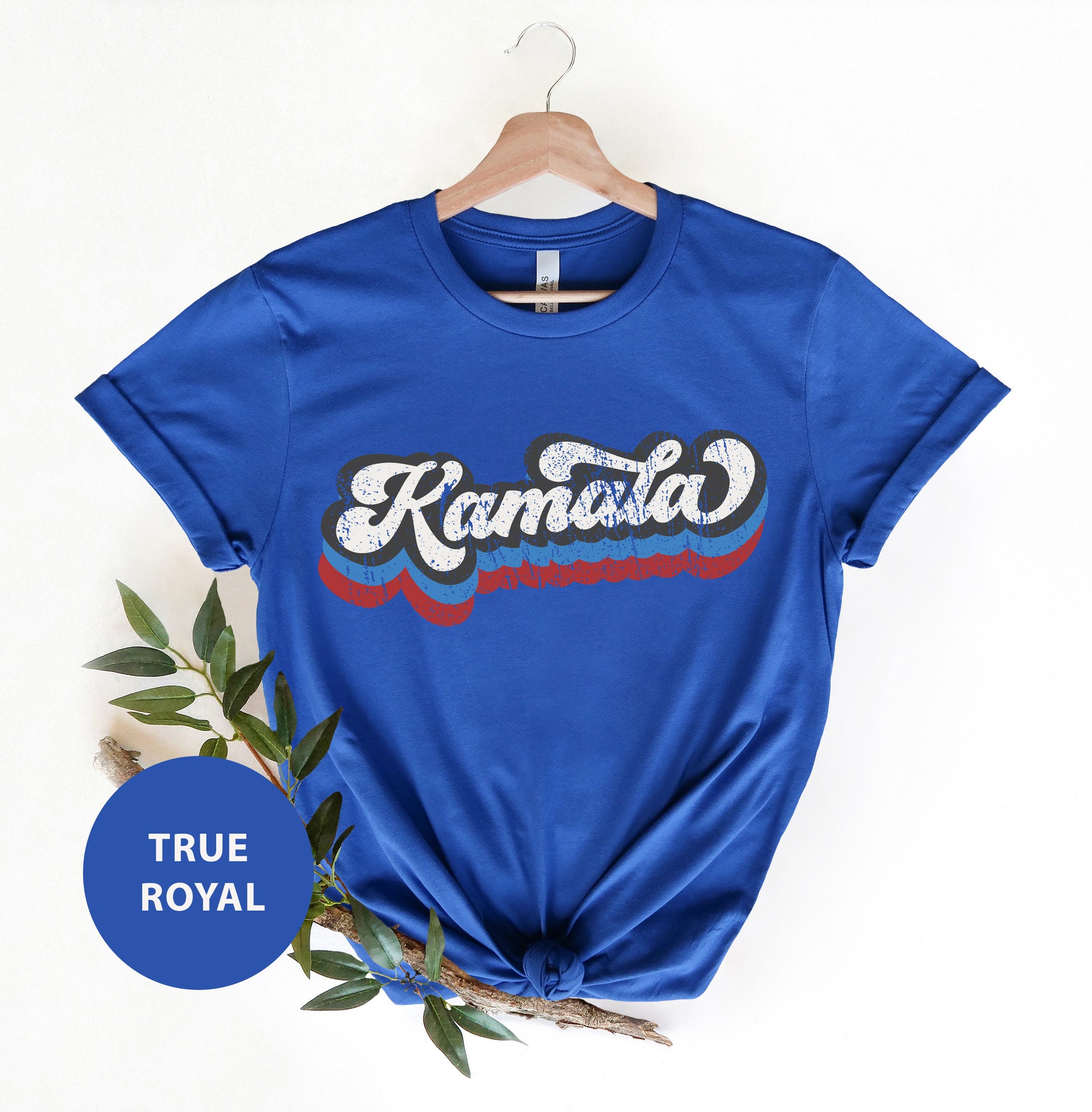 a blue kansas t - shirt with the word true royal on it