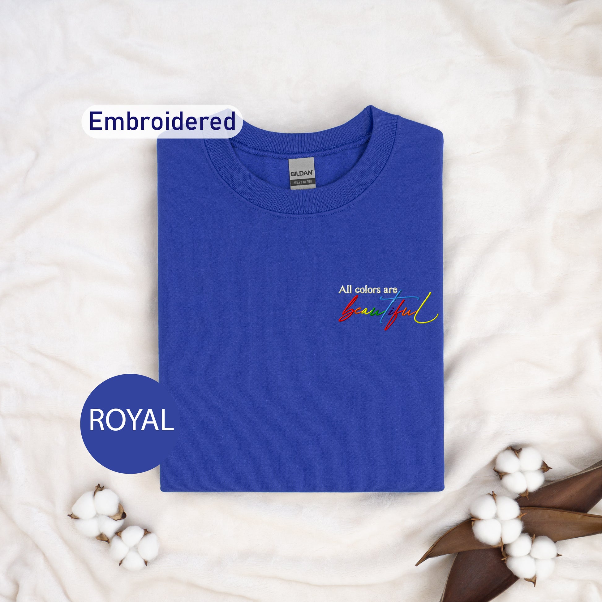 a blue t - shirt with the words royal on it