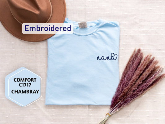 a hat, t - shirt, and dried grass on a table
