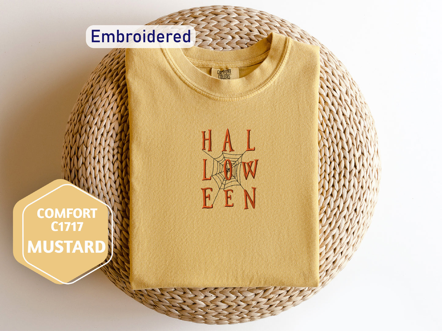 a yellow t - shirt with the words hall down written on it