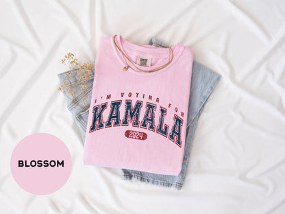 a pink shirt with the word kalamaki printed on it