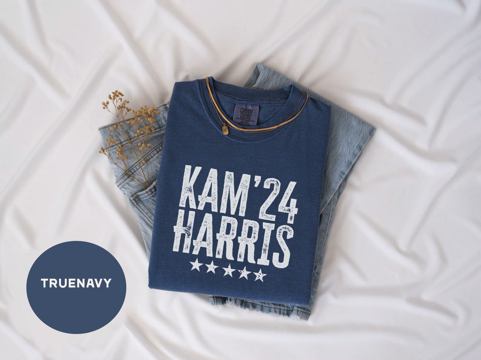 a t - shirt that says kann'24 harris on it