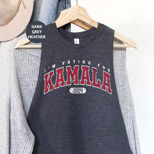 a tank top that says i'm voting for kaalaa on it