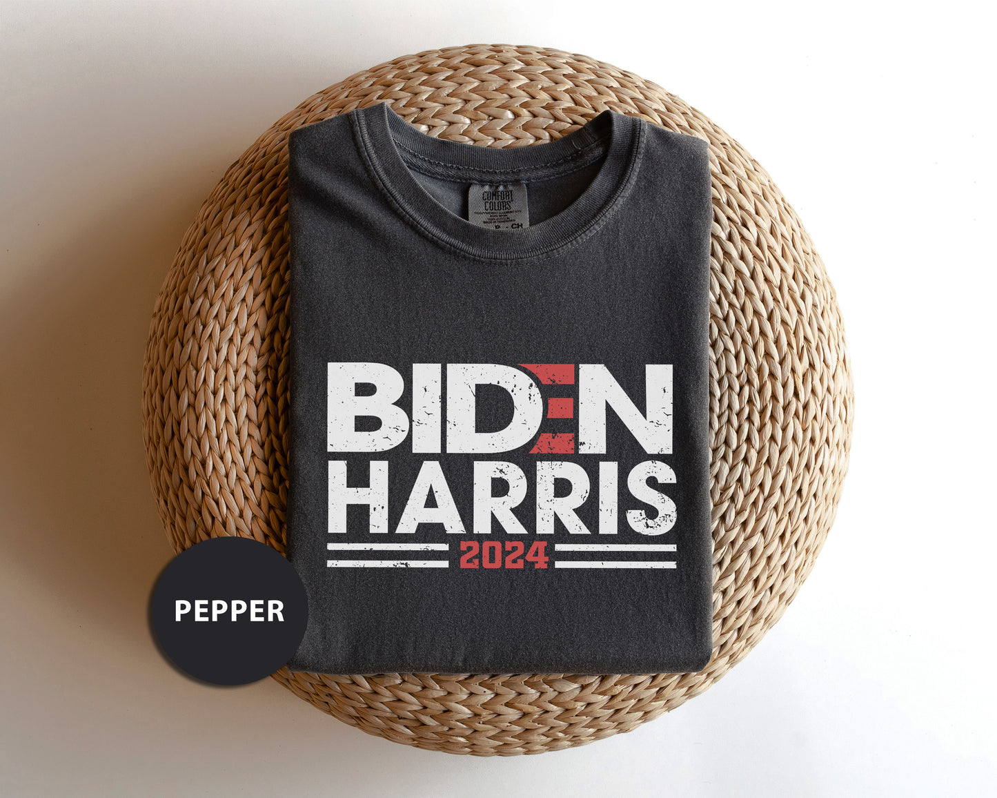 a black t - shirt with bidn harris 2012 on it