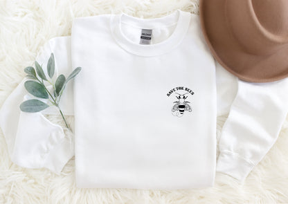 Save The Bees Sweatshirt & Hoodie | Nature Graphic Apparel