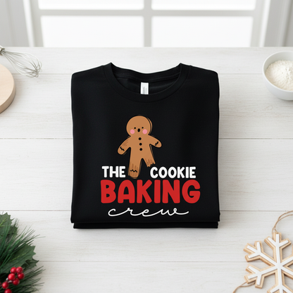 The Cookie Baking Crew Family Christmas Shirts Matching Set