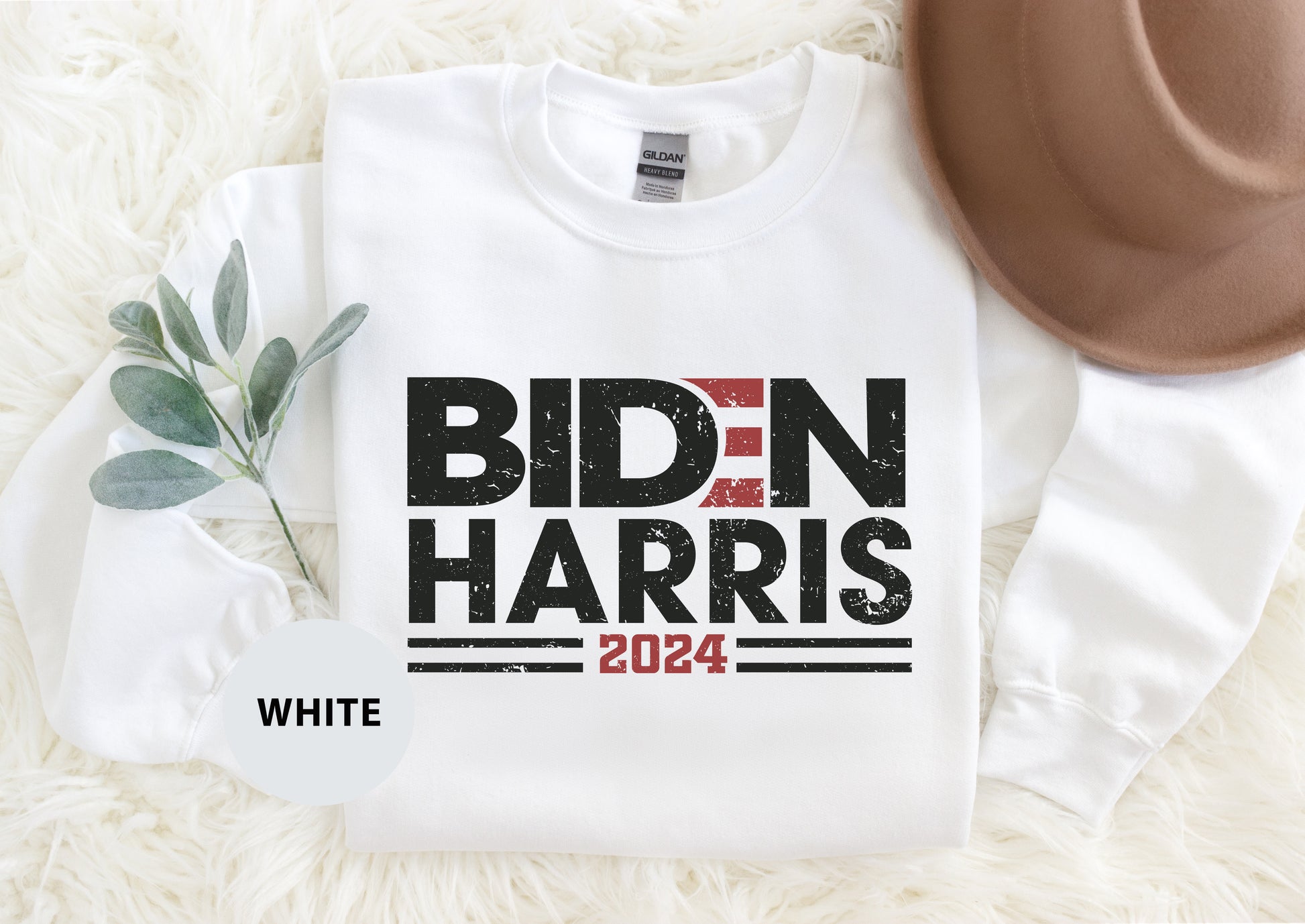 a white shirt with the words bidn harris on it