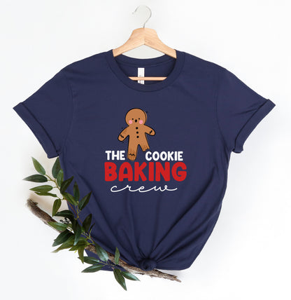 The Cookie Baking Crew Family Christmas Shirts Matching Set