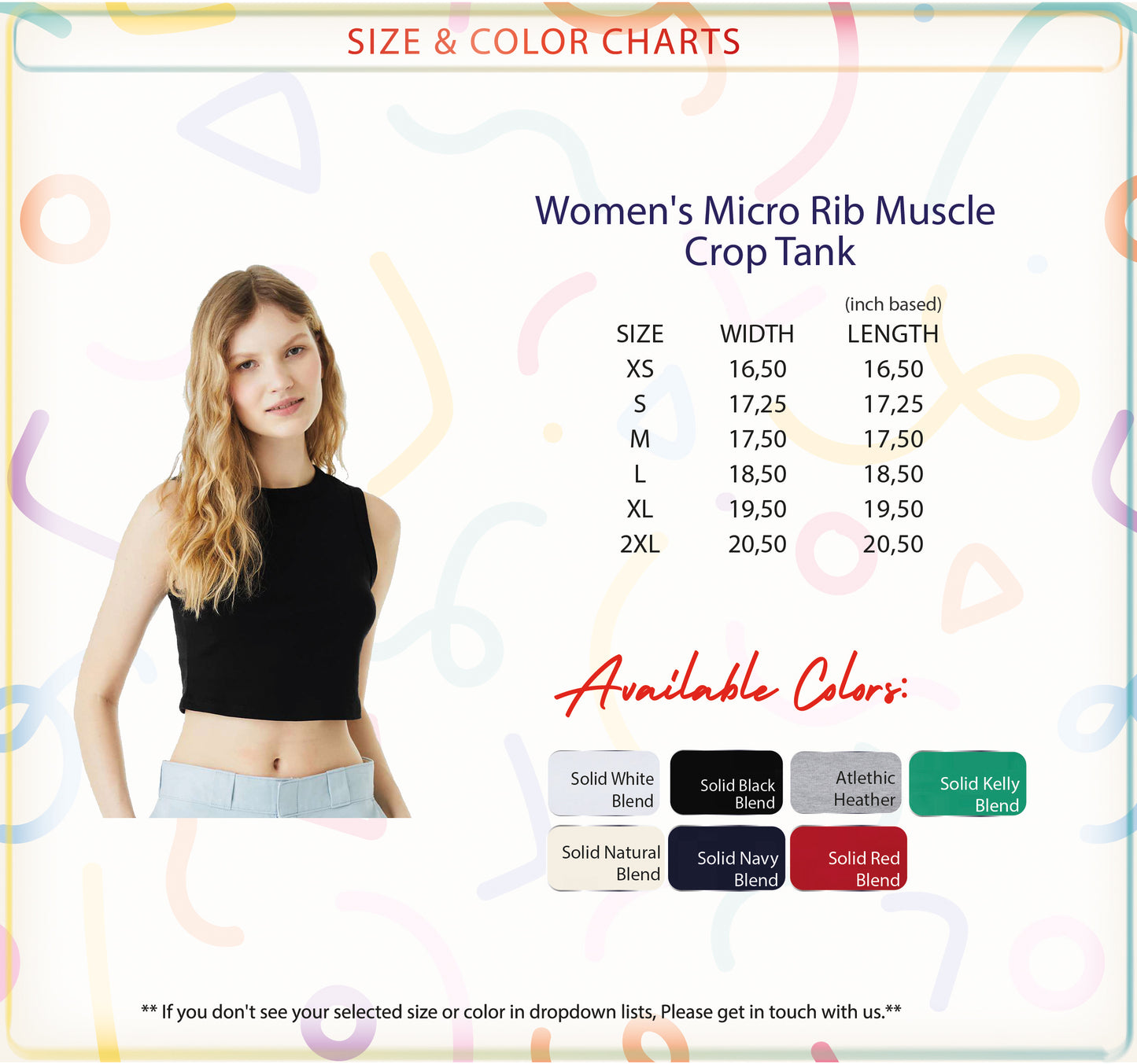 a woman's micro rib muscle crop tank top