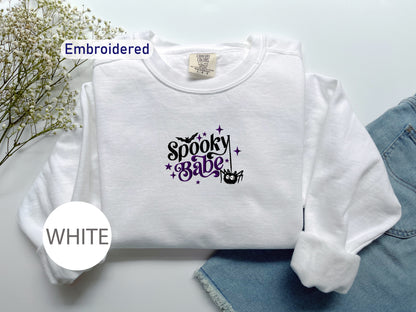 a white shirt with the words spooky bite on it